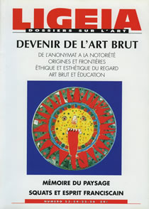 N° 53-56, JUILLET-DÉCEMBRE 2004 - DOSSIER : DEVENIR DE L'ART BRUT