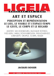 N° 73-76 JANVIER-JUIN 2007 - DOSSIER : ART ET ESPACE